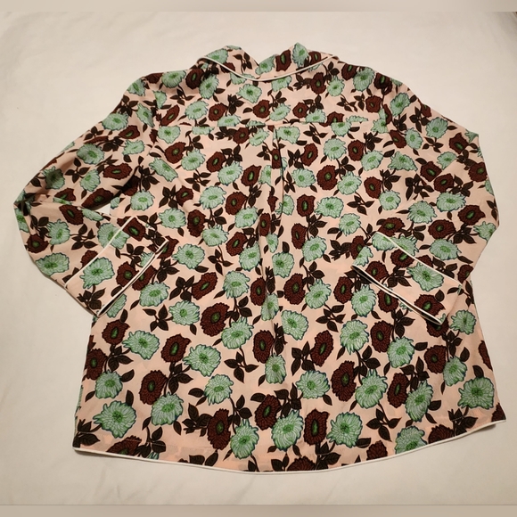 Sandro Paris PJ Style Button Up Shirt. Sz 3/Lrg. EUC - Picture 2 of 6